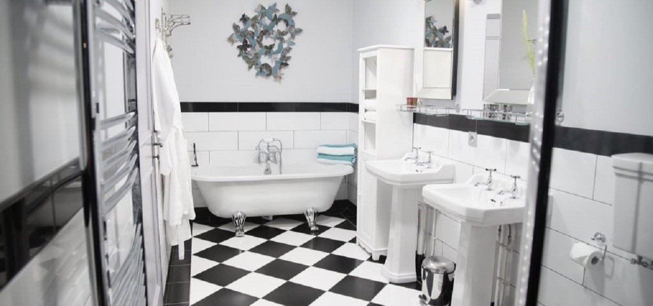 Bathroom in two bedroom suite